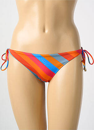 Bas de maillot de bain stretch culotte orange CYELL femme