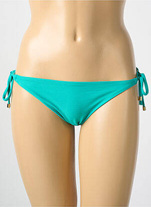 Bas de maillot de bain stretch culotte bleu CYELL femme