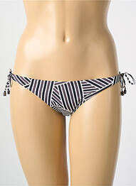 Bas de maillot de bain imprimé fantaisie culotte marron CYELL femme