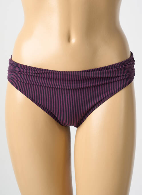 Bas de maillot de bain stretch culotte violet CYELL femme