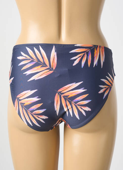 Bas de maillot de bain imprimé fleurs culotte orange CYELL femme