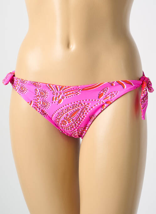 Bas de maillot de bain rose CYELL pour femme