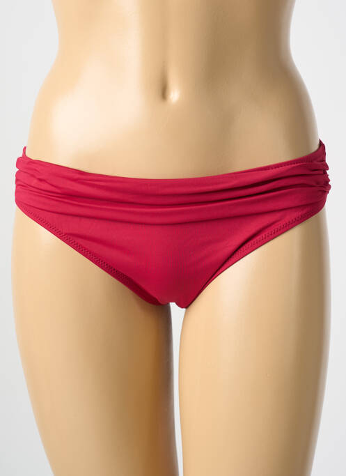 Bas de maillot de bain rouge CYELL pour femme