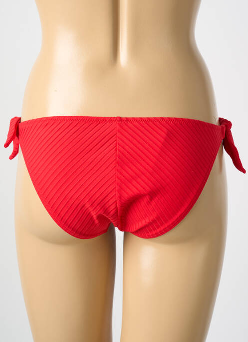 Bas de maillot de bain rouge CYELL pour femme