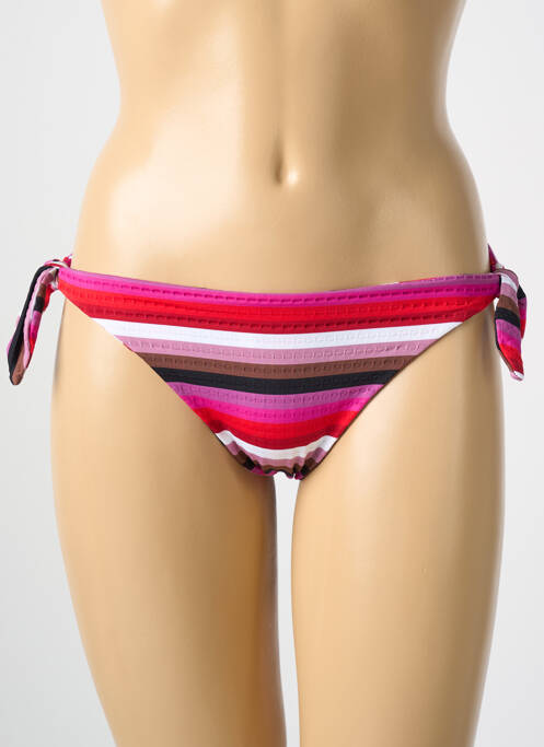 Bas de maillot de bain rouge CYELL pour femme