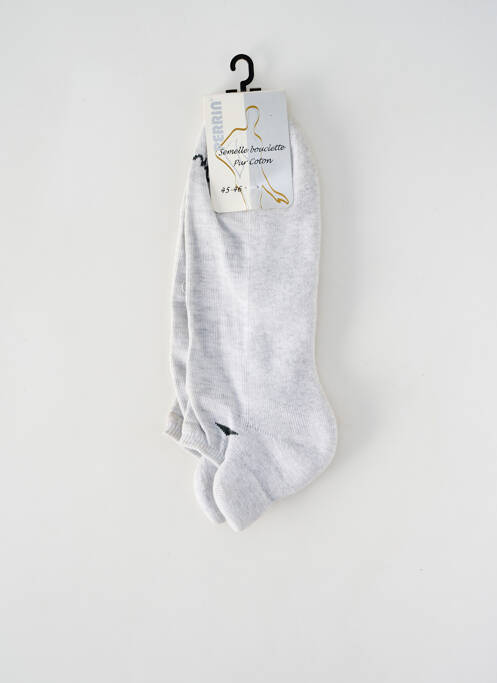 Chaussettes gris PERRIN pour homme