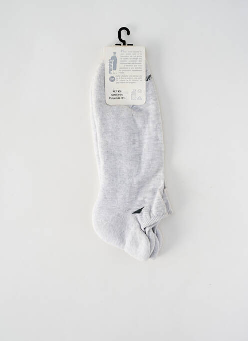 Chaussettes gris PERRIN pour homme