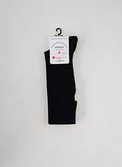 Chaussettes noir PERRIN pour unisexe seconde vue