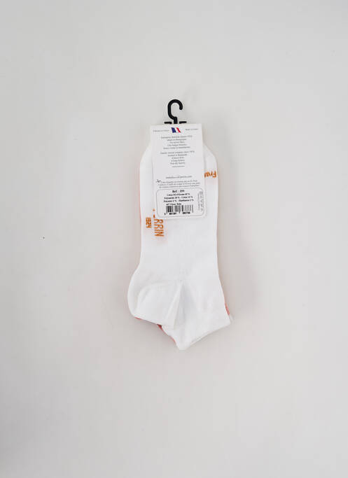 Chaussettes stretch rose PERRIN femme