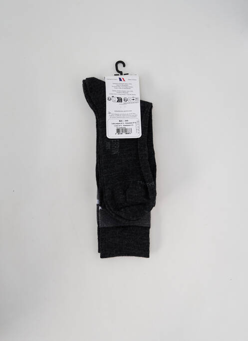 Chaussettes gris PERRIN pour homme