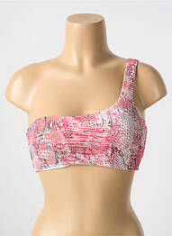 Haut de maillot de bain stretch rose CYELL femme