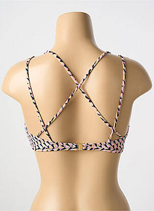 Haut de maillot de bain stretch haut triangles rose CYELL femme