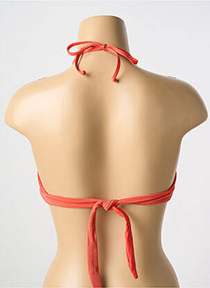 Haut de maillot de bain stretch haut triangles orange CYELL femme