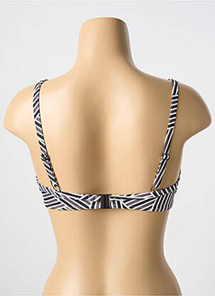 Haut de maillot de bain stretch haut soutien-gorge balconnet noir CYELL femme