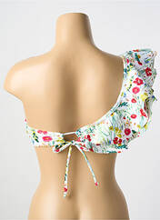 Haut de maillot de bain blanc MILONGA pour femme seconde vue