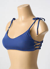 Haut de maillot de bain bleu MALAI pour femme seconde vue