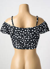 Haut de maillot de bain noir MILONGA pour femme seconde vue