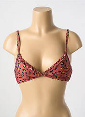 Haut de maillot de bain orange CYELL pour femme seconde vue