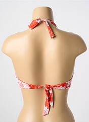 Haut de maillot de bain orange CYELL pour femme seconde vue