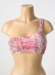 Haut de maillot de bain rose CYELL pour femme seconde vue