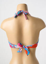 Haut de maillot de bain rose CYELL pour femme seconde vue