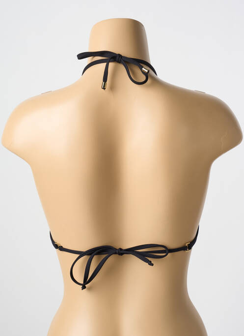 Haut de maillot de bain stretch haut soutien-gorge avec mousse de rembourrage amovible noir CYELL femme