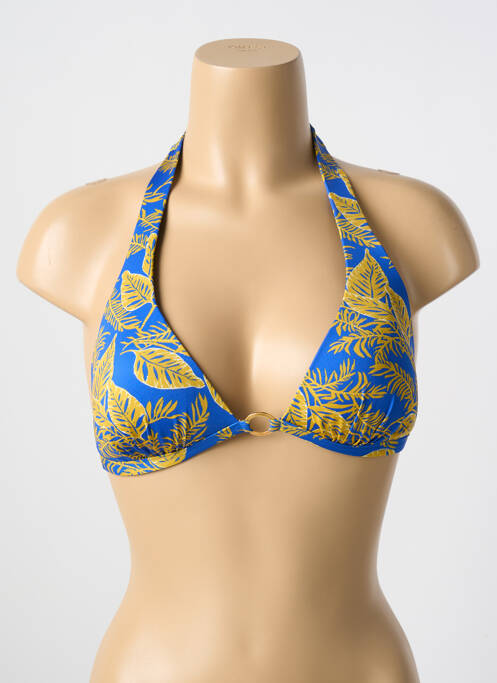 Haut de maillot de bain bleu CYELL pour femme