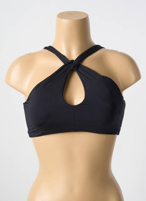 Haut de maillot de bain noir MALAI pour femme