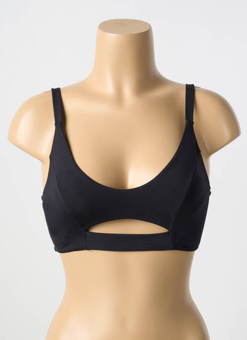 Haut de maillot de bain noir MALAI pour femme