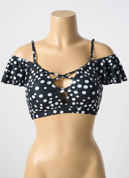 Haut de maillot de bain noir MILONGA pour femme