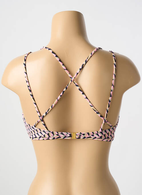 Haut de maillot de bain rose CYELL pour femme