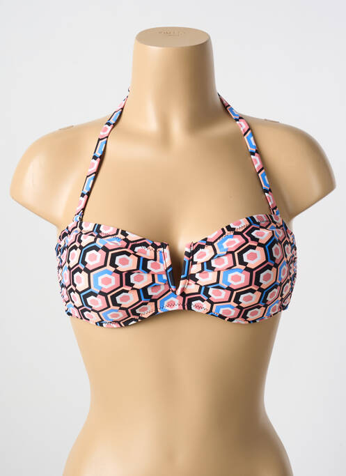 Haut de maillot de bain rose CYELL pour femme