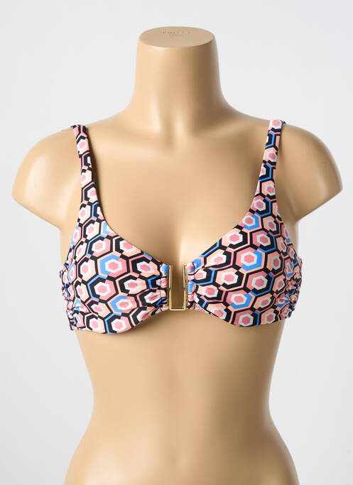 Haut de maillot de bain rose CYELL pour femme