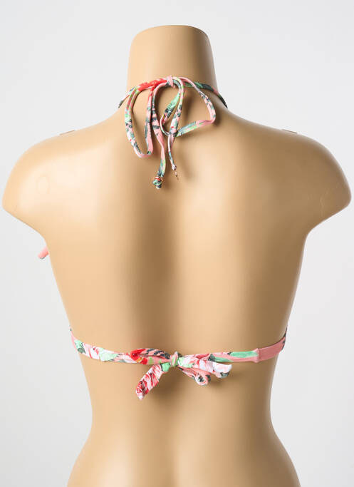 Haut de maillot de bain rose MALAI pour femme