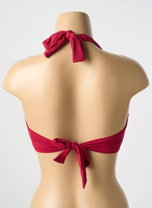 Haut de maillot de bain rouge CYELL pour femme