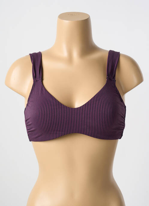 Haut de maillot de bain violet CYELL pour femme