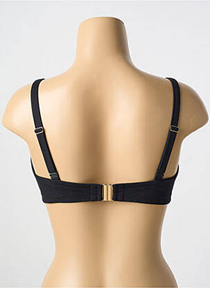 Haut de maillot de bain stretch haut soutien-gorge moulé noir CYELL femme