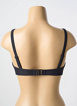 Haut de maillot de bain stretch haut soutien-gorge moulé noir CYELL femme