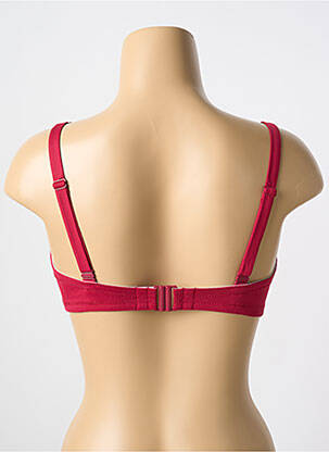 Haut de maillot de bain stretch haut soutien-gorge moulé rouge CYELL femme