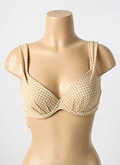 Haut de maillot de bain beige CYELL pour femme seconde vue