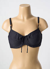 Haut de maillot de bain noir CYELL pour femme seconde vue