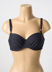 Haut de maillot de bain noir CYELL pour femme seconde vue