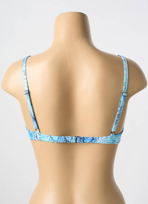 Haut de maillot de bain bleu CYELL pour femme