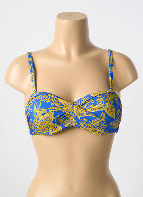 Haut de maillot de bain bleu CYELL pour femme