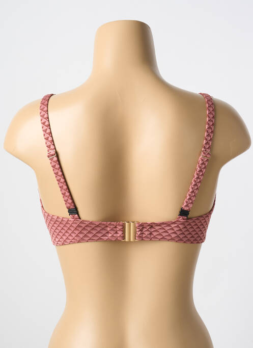 Haut de maillot de bain rose CYELL pour femme