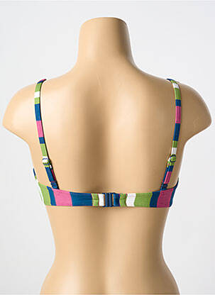 Haut de maillot de bain stretch haut soutien-gorge moulé vert CYELL femme