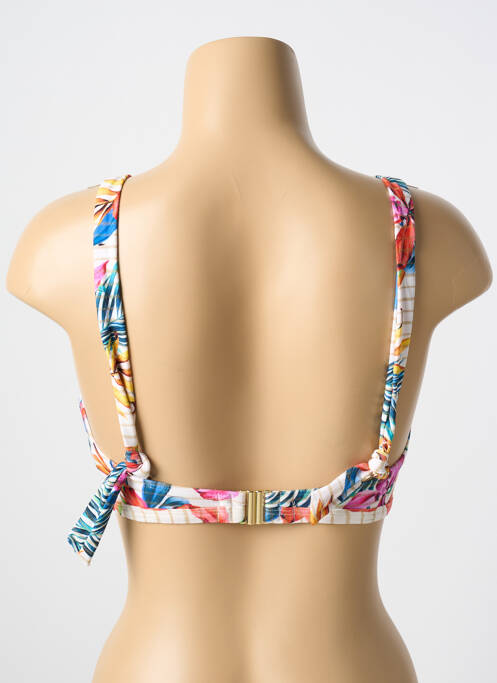 Haut de maillot de bain blanc CYELL pour femme