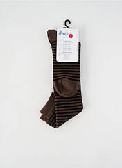 Chaussettes marron PERRIN pour femme seconde vue