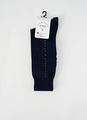 Chaussettes bleu PERRIN pour homme seconde vue