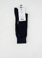 Chaussettes bleu PERRIN pour homme seconde vue
